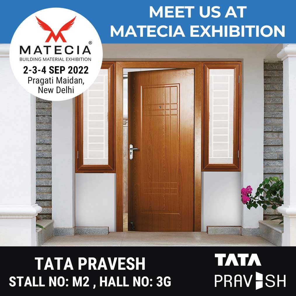 Meet Us at MATECIA Exhibition – Tata Pravesh Stall No: M2 , Hall No: 3G